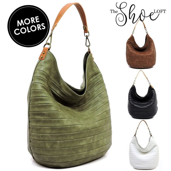 Luxury Shiplap Extra Large Hobo Bag - Picture 1 of 12